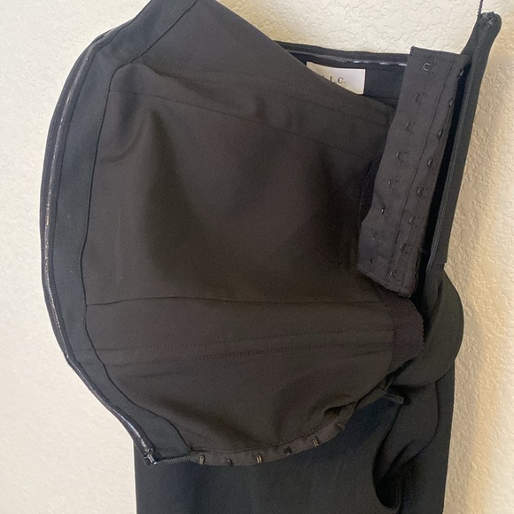 ALC Kate Black Strapless Belted Jumpsuit NWT - Picture 12 of 12